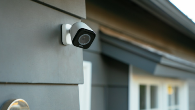 What should I consider before installing security cameras at my property?