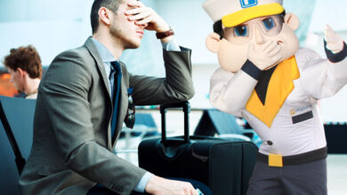 Return Flight Is Delayed