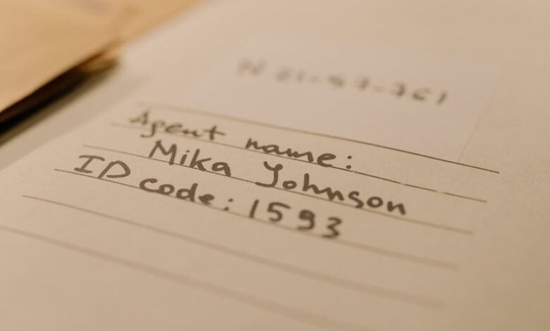 access number registry records requested